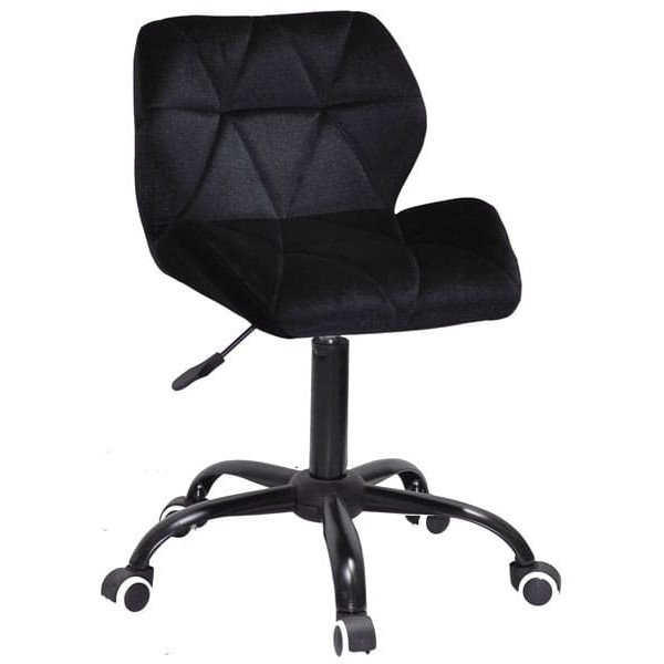 Стул Onder Mebli Set BK-Office Черный B-1011 Бархат-0