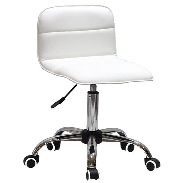 Стул Onder Mebli Real CH-Office Белый Экокожа-0