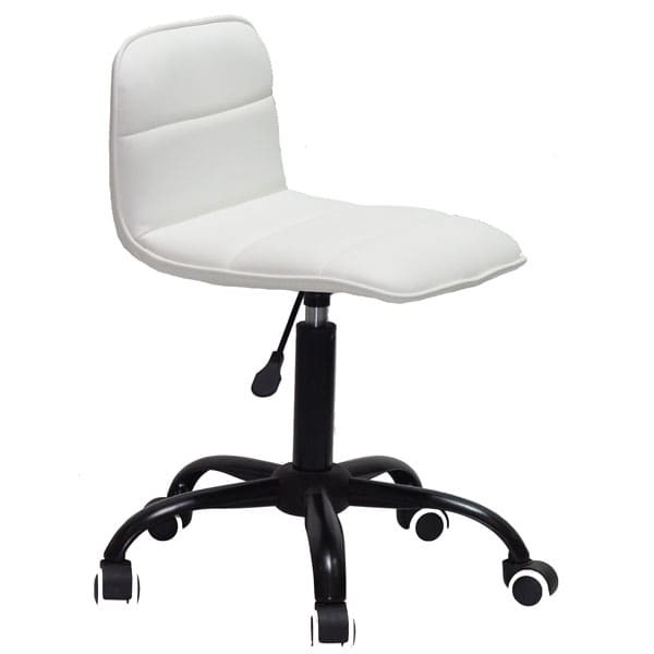 Стул Onder Mebli Real BK-Office Белый Экокожа-2