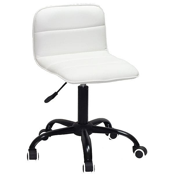 Стул Onder Mebli Real BK-Office Белый Экокожа-0