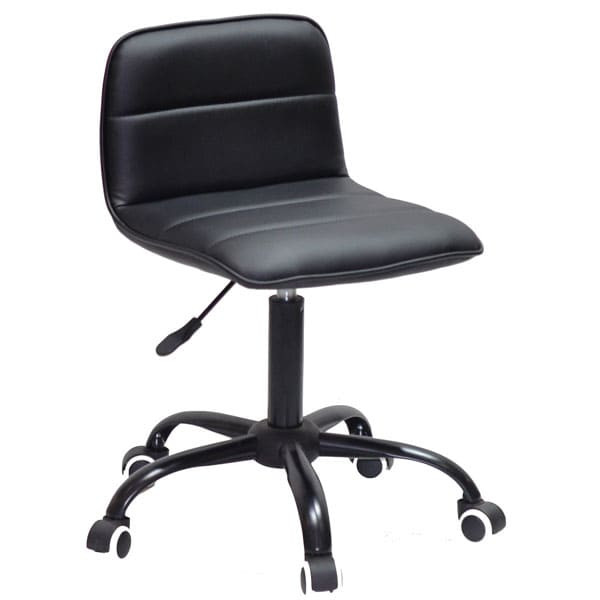 Стілець Onder Mebli Real BK-Office Чорний Екошкіра-0