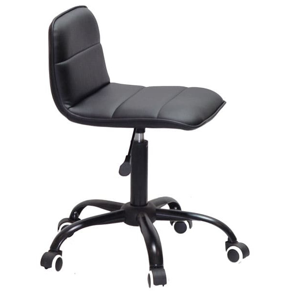 Стілець Onder Mebli Real BK-Office Чорний Екошкіра-2