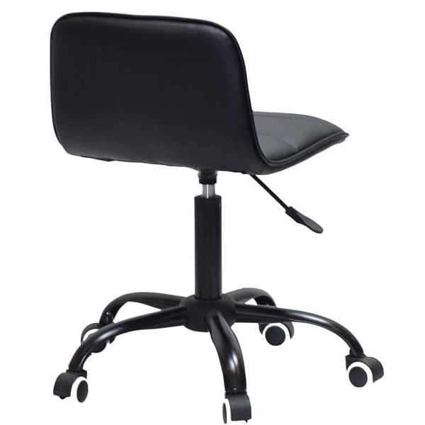 Стілець Onder Mebli Real BK-Office Чорний Екошкіра-4