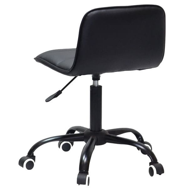 Стілець Onder Mebli Real BK-Office Чорний Екошкіра-5