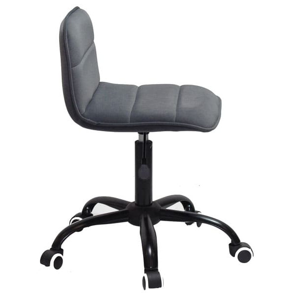 Стілець Onder Mebli Real BK-Office Сірий B-1004 Оксамит-2