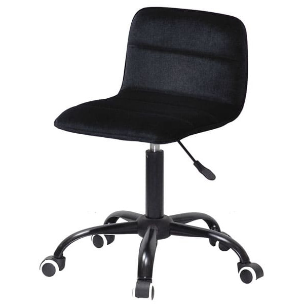 Стул Onder Mebli Real BK-Office Черный B-1011 Бархат-1