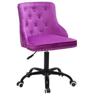 Стілець Onder Mebli OLIMP BK-OFFICE Бузок B-1022 Оксамит