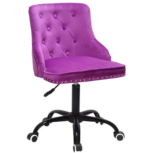 Стул Onder Mebli OLIMP BK-OFFICE Сирень B-1022 Бархат-0