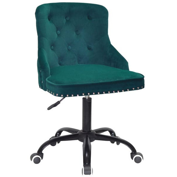 Стілець Onder Mebli OLIMP BK-OFFICE Зелений B-1003 Оксамит-0