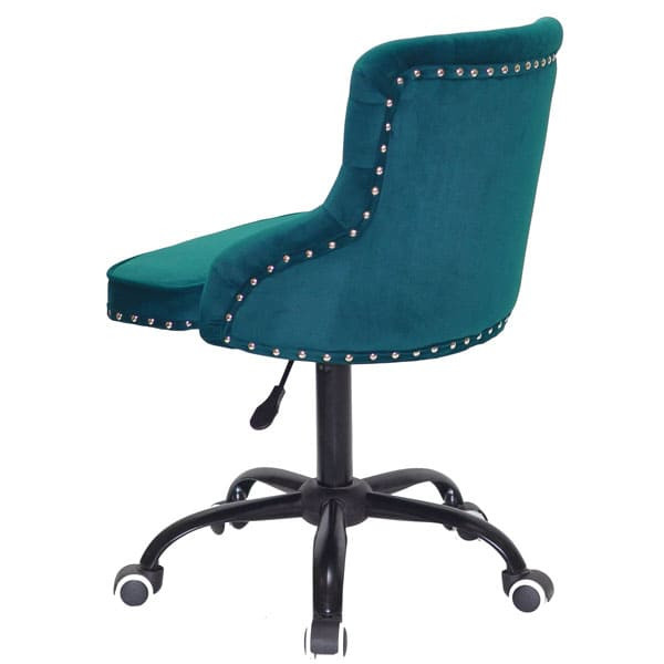 Стілець Onder Mebli OLIMP BK-OFFICE Зелений B-1003 Оксамит-2