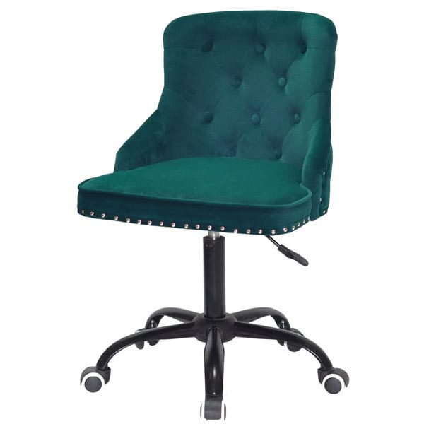 Стілець Onder Mebli OLIMP BK-OFFICE Зелений B-1003 Оксамит-1