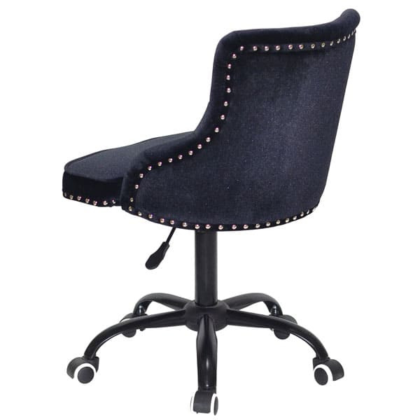 Стул Onder Mebli OLIMP BK-OFFICE Черный B-1011 Бархат-2