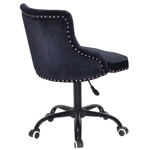 Стул Onder Mebli OLIMP BK-OFFICE Черный B-1011 Бархат-3