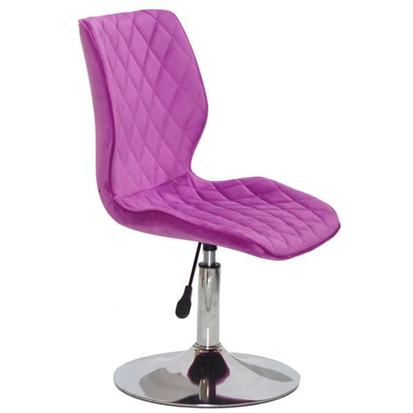 Стілець Onder Mebli Toni CH-BASE Бузок B-1022 Оксамит-3