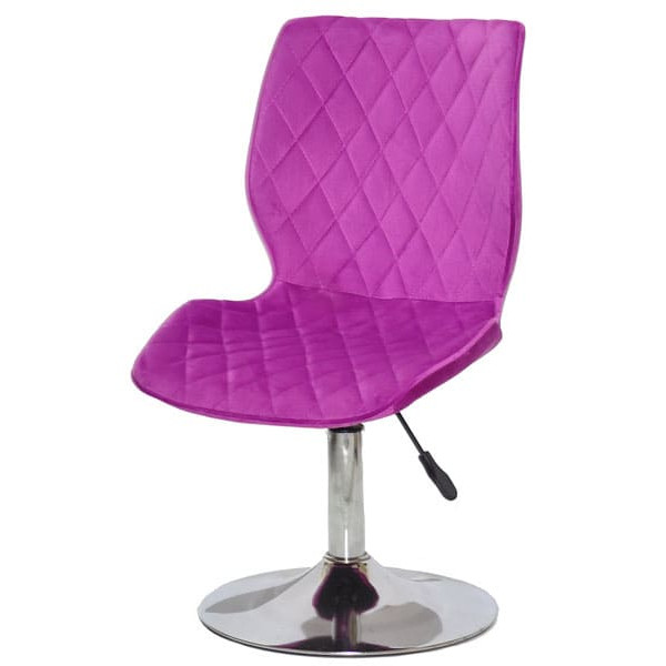 Стілець Onder Mebli Toni CH-BASE Бузок B-1022 Оксамит-1