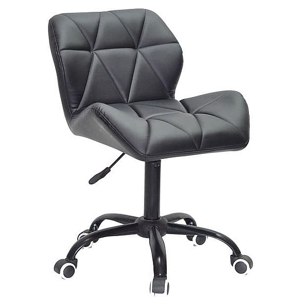 Стілець Onder Mebli Paris BK-OFFICE Чорний Екошкіра-0