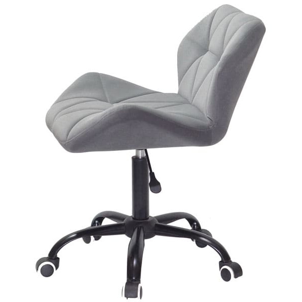 Стілець Onder Mebli Paris BK-OFFICE Сірий B-1004 Оксамит-2