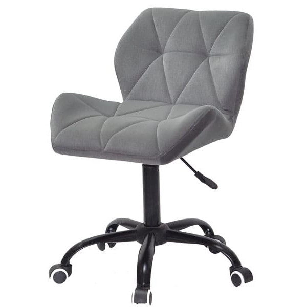 Стілець Onder Mebli Paris BK-OFFICE Сірий B-1004 Оксамит-1