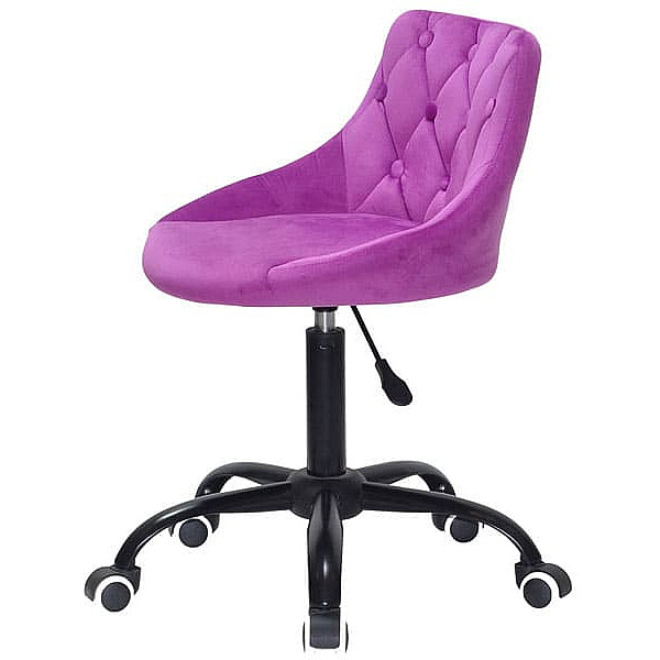 Стул Onder Mebli FORO+BUTTON BK-OFFICE Сирень B-1022 Бархат-3