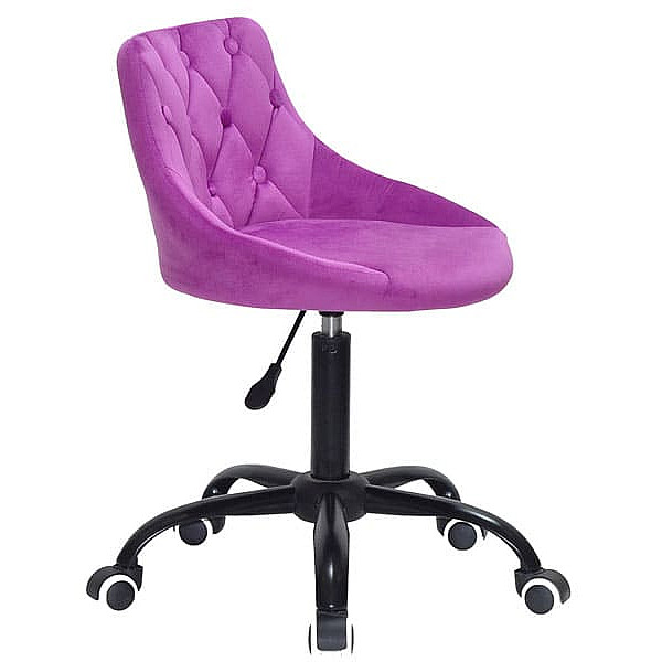 Стул Onder Mebli FORO+BUTTON BK-OFFICE Сирень B-1022 Бархат-2