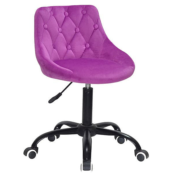 Стул Onder Mebli FORO+BUTTON BK-OFFICE Сирень B-1022 Бархат-0