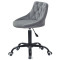 Стілець Onder Mebli FORO+BUTTON BK-OFFICE Сірий B-1004 Оксамит-2-thumb