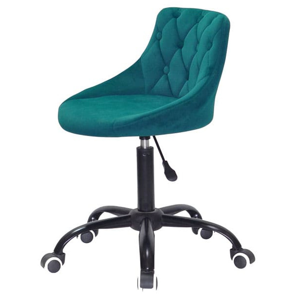 Стул Onder Mebli FORO+BUTTON BK-OFFICE Зеленый B-1003 Бархат-2