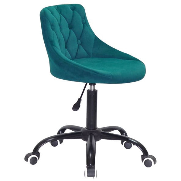 Стул Onder Mebli FORO+BUTTON BK-OFFICE Зеленый B-1003 Бархат-3