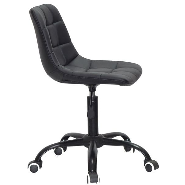 Стул Onder Mebli Robin BK-OFFICE Черный Экокожа-2