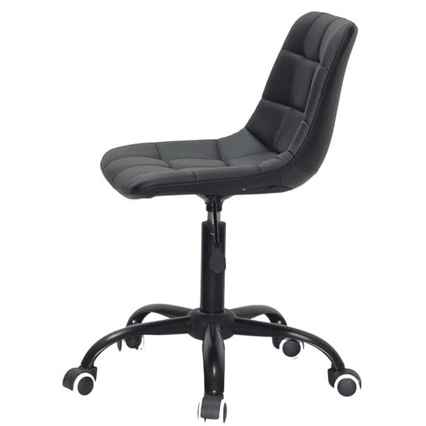 Стул Onder Mebli Robin BK-OFFICE Черный Экокожа-3