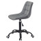 Стілець Onder Mebli Robin BK-OFFICE Сірий B-1004 Оксамит-2-thumb