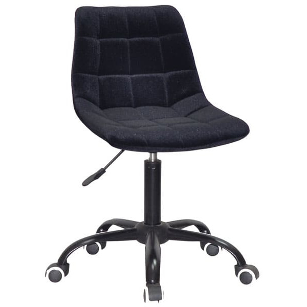 Стул Onder Mebli Robin BK-OFFICE Черный B-1011 Бархат-0