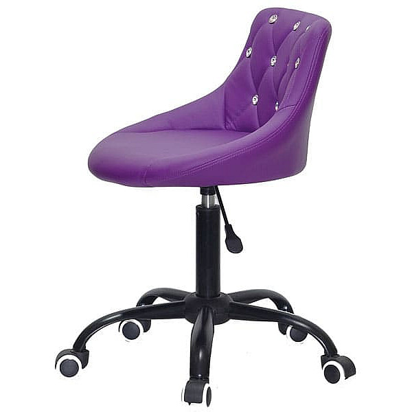 Стул Onder Mebli FORO+SV BK-OFFICE Пурпур 1010 Экокожа-2