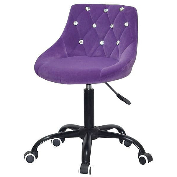 Стул Onder Mebli FORO+SV BK-OFFICE Пурпур B-1013 Бархат-1