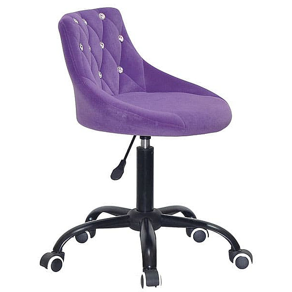 Стул Onder Mebli FORO+SV BK-OFFICE Пурпур B-1013 Бархат-2