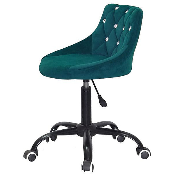 Стілець Onder Mebli FORO+SV BK-OFFICE Зелений B-1003 Оксамит-3