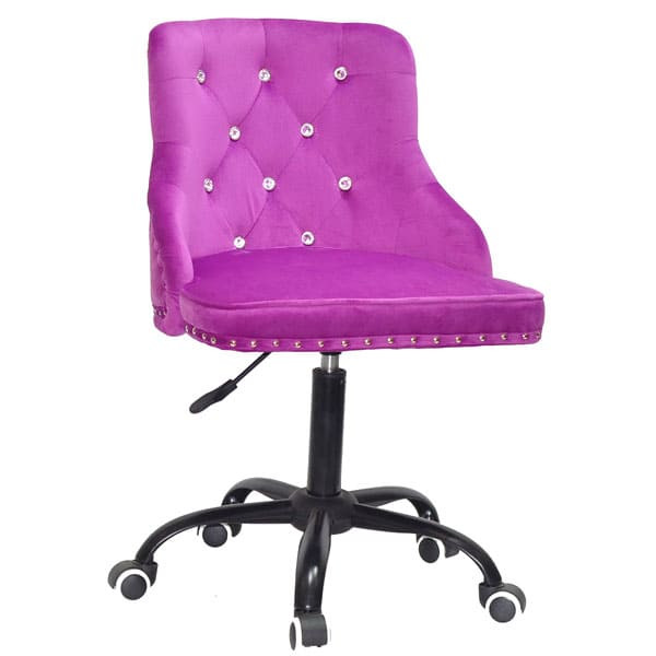 Стул Onder Mebli OLIMP+SV BK-OFFICE Сирень B-1022 Бархат-0