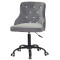 Стілець Onder Mebli OLIMP+SV BK-OFFICE Сірий B-1004 Оксамит-1-thumb