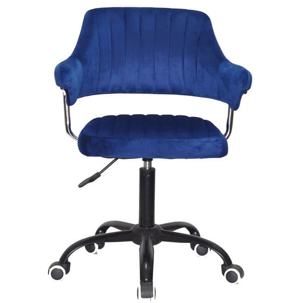 Стілець Onder Mebli Jeff BK-Office Синій B-1026 Оксамит-0