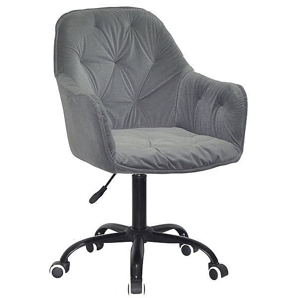 Стілець Onder Mebli Mario BK-OFFICE Зелений B-1003 Оксамит-0