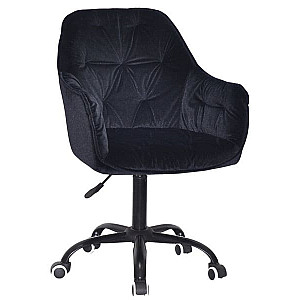 Стул Onder Mebli Mario BK-OFFICE Черный B-1011 Бархат