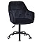 Стул Onder Mebli Mario BK-OFFICE Черный B-1011 Бархат-0-thumb