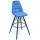 Барний стілець Onder Mebli Alex BAR 75-BK Синій B-1 Оксамит
