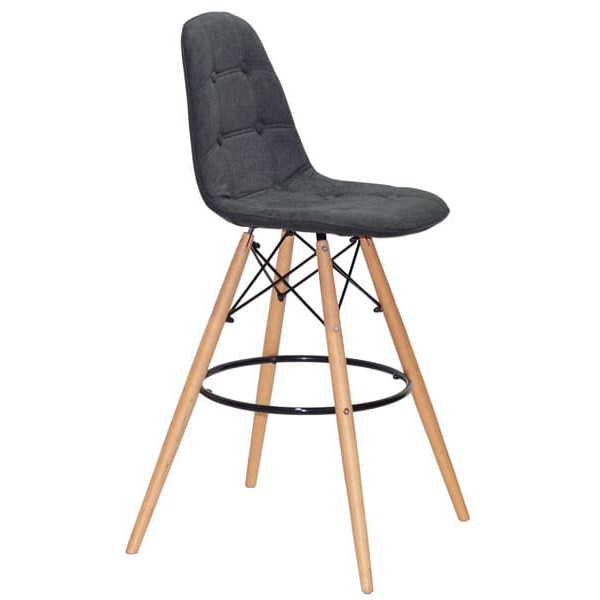 Барный стул Onder Mebli Alex BAR 75 Серый G-111 Шенилл-3