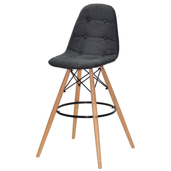 Барный стул Onder Mebli Alex BAR 75 Серый G-111 Шенилл-1