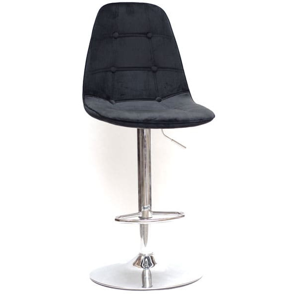 Барний стілець Onder Mebli Alex BAR CH-BASE Чорний B-4 Оксамит-0