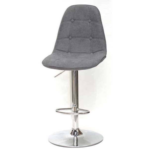 Барный стул Onder Mebli Alex BAR CH-BASE Серый G-110 Шенилл-1