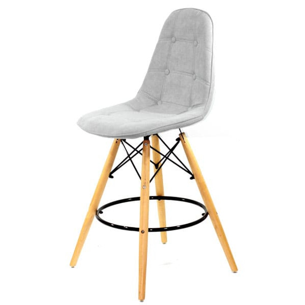 Полубарный стул Onder Mebli Alex BAR 65 Серый G-102 Шенилл-3