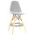 Полубарный стул Onder Mebli Alex BAR 65 Серый G-102 Шенилл