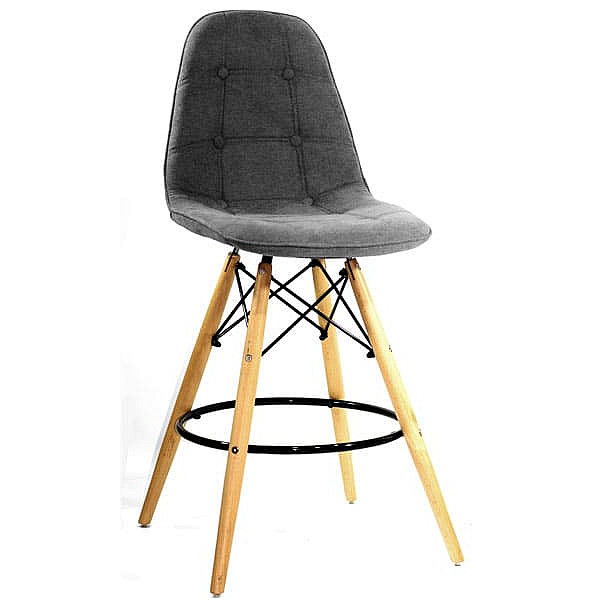 Полубарный стул Onder Mebli Alex BAR 65 Серый G-110 Шенилл-0